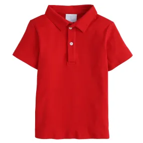 Short Sleeve Polo - Red