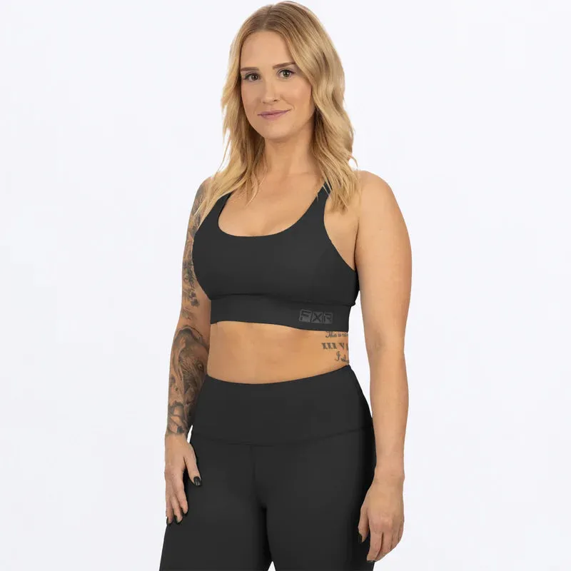 Sports Bra - FXR Women's Chakra, Black, 231438-1008