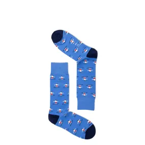 SURFERS SOCKS - BLUE