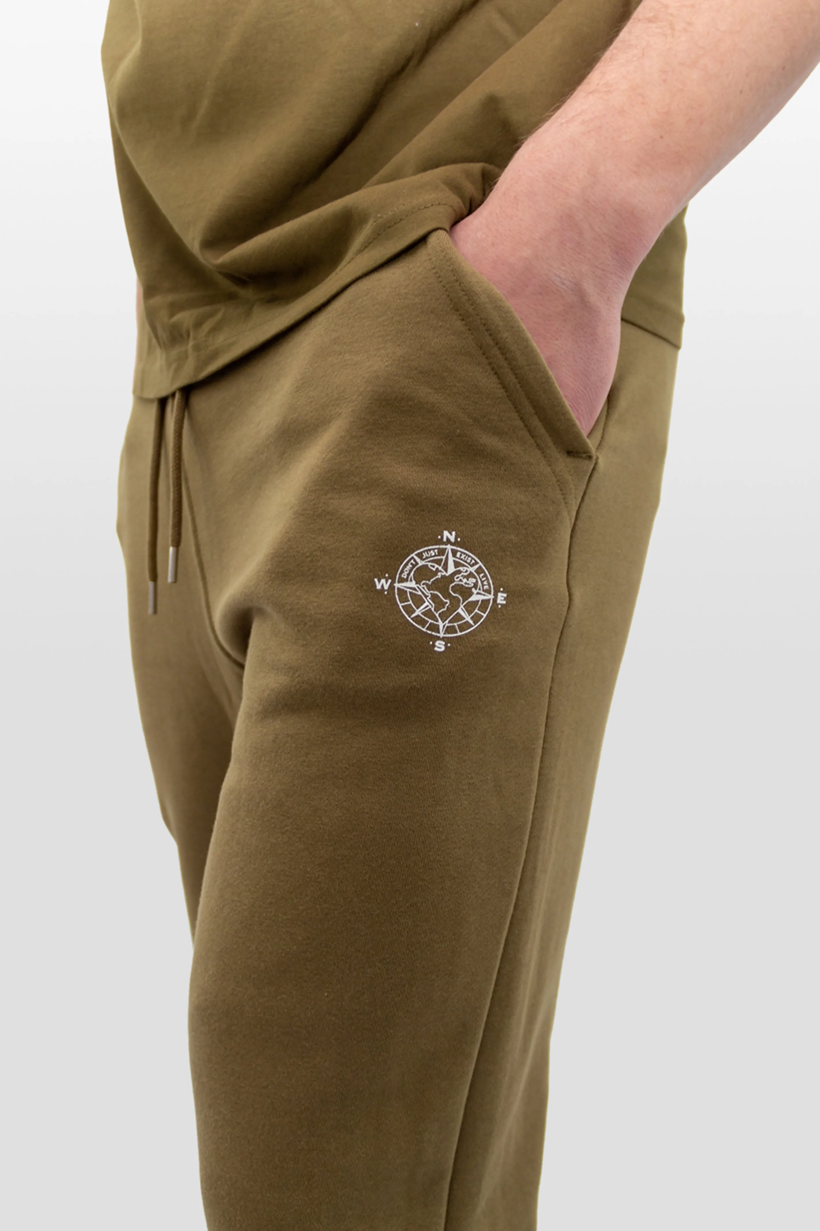 Sweatpants Compass // Navy Green