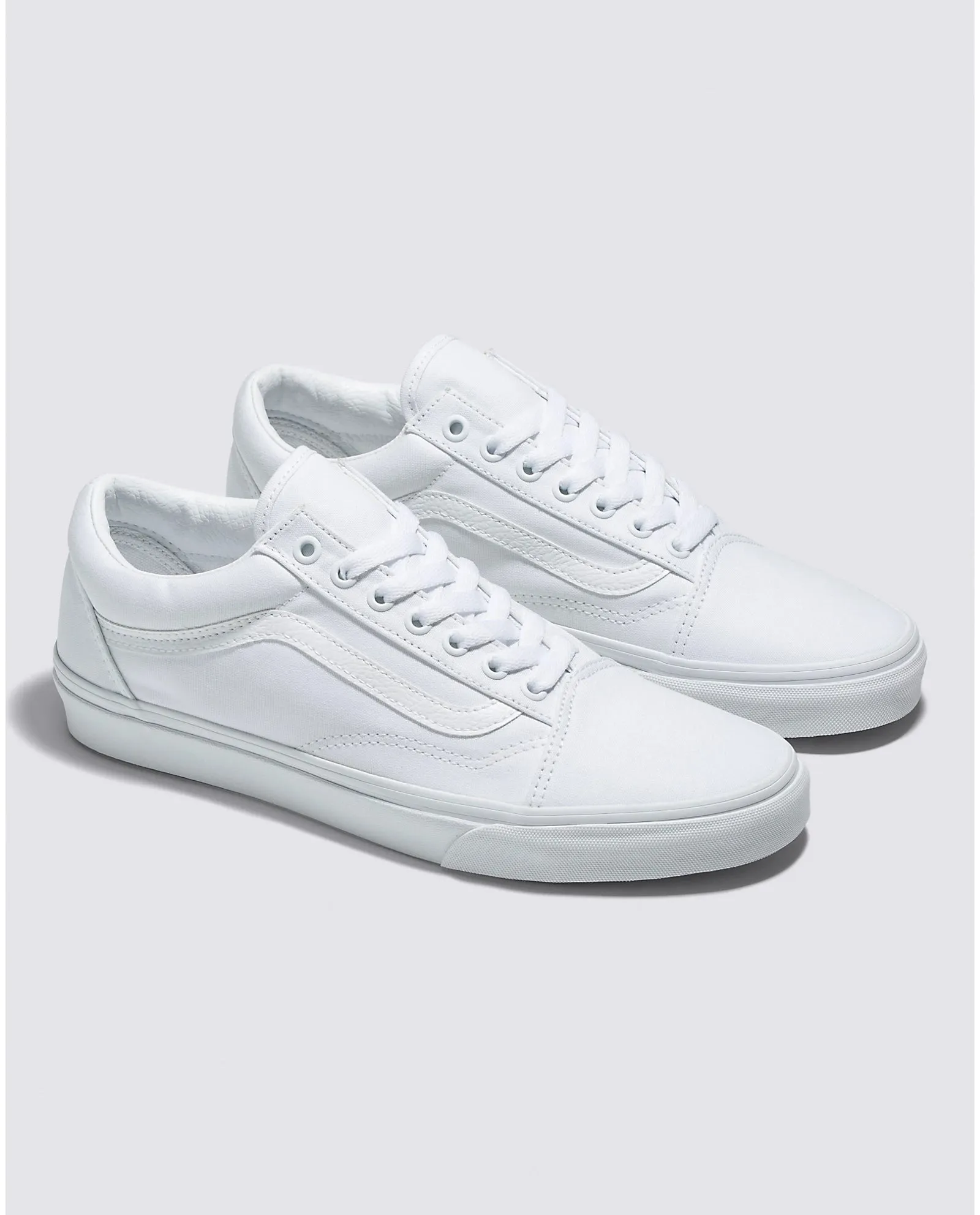 VANS UNISEX Old Skool Canvas Shoe (White)