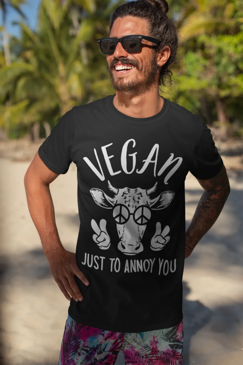 Vegan Just To Annoy You Unisex t-shirt