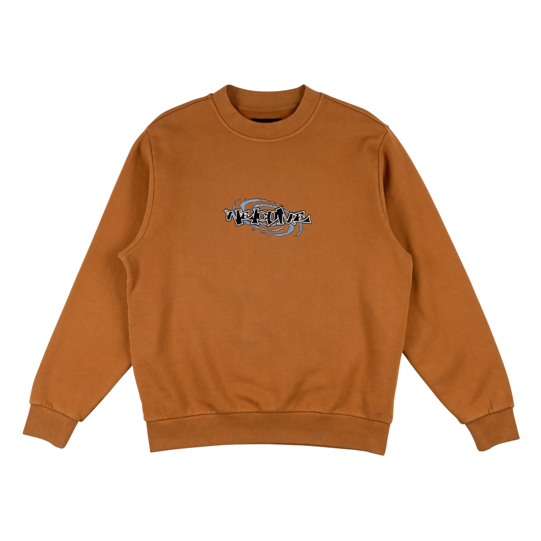 Vortex Pigment-Dyed Crew - Brown