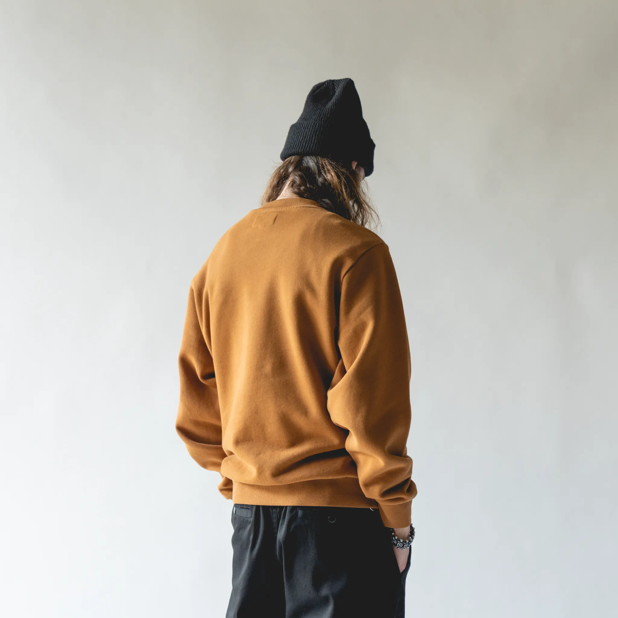 Vortex Pigment-Dyed Crew - Brown